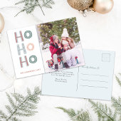 Ho Ho Ho Kerstkaart Briefkaart