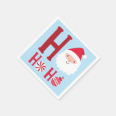 Ho Ho Ho Kerstkerstkerstkerstkerstman Servet (Hoek)