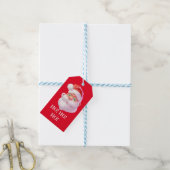 Ho Ho Ho Kerstman Cadeaulabel (Met Touw)