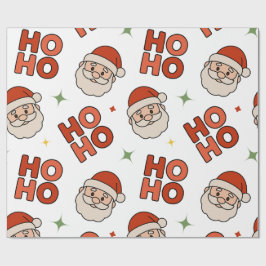 Ho Ho Ho Kerstman Inpakpapier – Leuk & Feestelijk