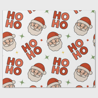 Ho Ho Ho Kerstman Inpakpapier – Leuk & Feestelijk