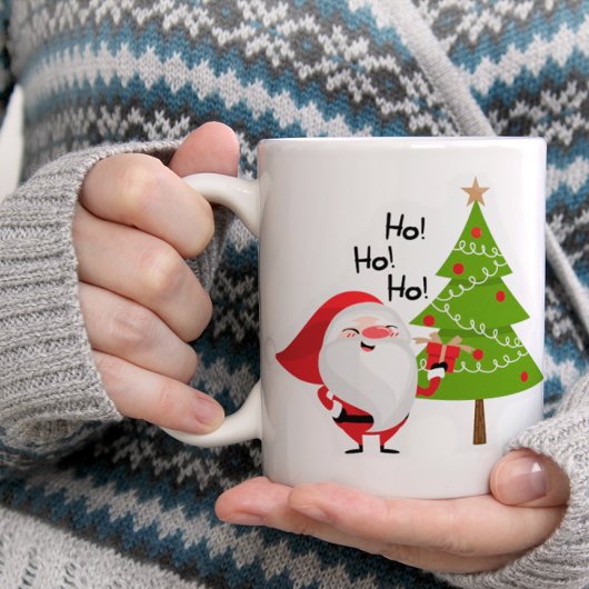 Ho, Ho, Ho kerstman Koffiemok
