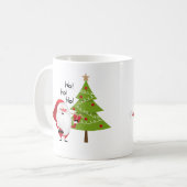Ho, Ho, Ho kerstman Koffiemok (Voorkant links)