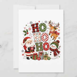 Ho Ho Ho Kerstmis Aankondiging