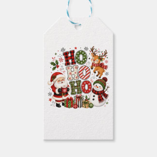 Ho Ho Ho Kerstmis Cadeaulabel