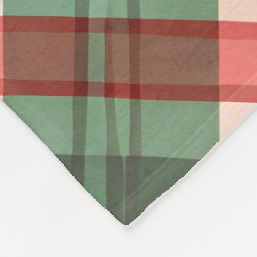 Ho Ho Ho Kerstmis Fleece Deken (Hoek)