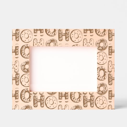 Ho Ho Ho Kerstmis Gegraveerde Lijstjes (Voorkant)