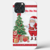 Ho Ho Ho Kerstmis iPhone / iPad case (Achterkant)