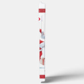 Ho Ho Ho Kerstmis iPhone / iPad case (Achterkant / Links)