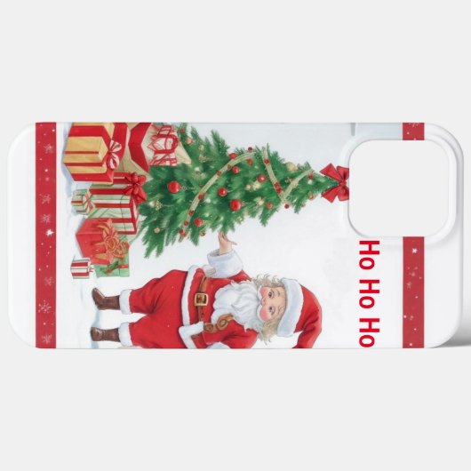 Ho Ho Ho Kerstmis iPhone / iPad case (Achterkant (horizontaal))