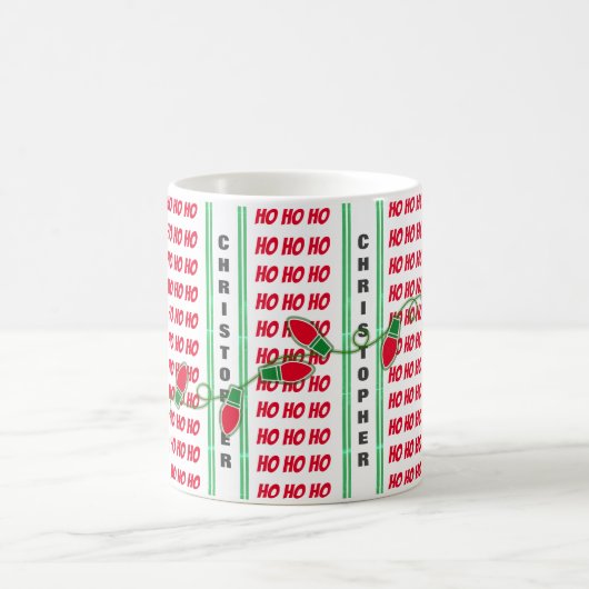 HO HO HO Kerstmis Mok (Center)