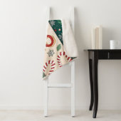 Ho Ho Ho Kerstmis Sherpa Deken (In situ)