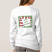 HO HO HO Kerstmis Shirt (Achterkant)