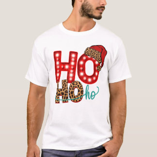 Ho Ho Ho Kerstmis T-shirt