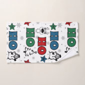 Ho-Ho-Ho-Kerstontwerp Bad Handdoek (Handdoek)