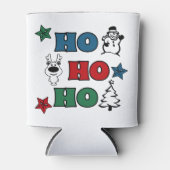 Ho-Ho-Ho-Kerstontwerp Blikjeskoeler (Voorkant)