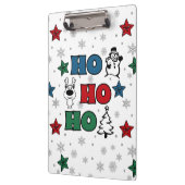 Ho-Ho-Ho-Kerstontwerp Klembord (Links)