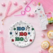 Ho-Ho-Ho-Kerstontwerp Papieren Bordje (Feest)
