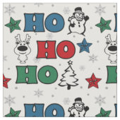 Ho-Ho-Ho-Kerstontwerp Stof (Close Up)