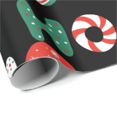 Ho Ho Ho-kerstpapier Cadeaupapier (Rol Hoek)