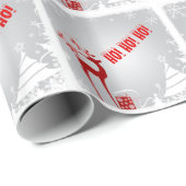 HO! HO! HO! kerstpapier Cadeaupapier (Rol Hoek)