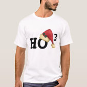 Ho, Ho, Ho kerstshirt T-shirt (Voorkant)