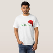 Ho Ho Ho KerstShirt T-shirt (Voorkant volledig)