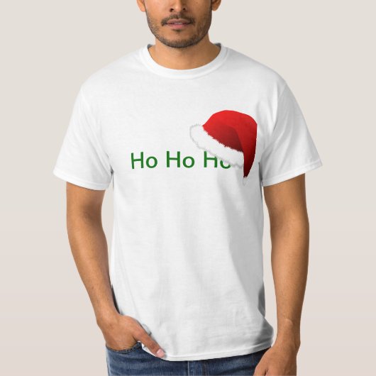 Ho Ho Ho KerstShirt T-shirt (Voorkant)