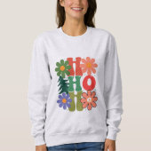 Ho ho ho kerstsweatshirt trui (Voorkant)
