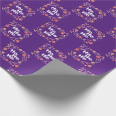 "Ho Ho Ho" Kerstthema Cadeaupapier (Hoek)