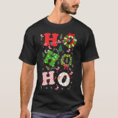 Ho Ho Ho Kerstvakantie T-shirt (Voorkant)