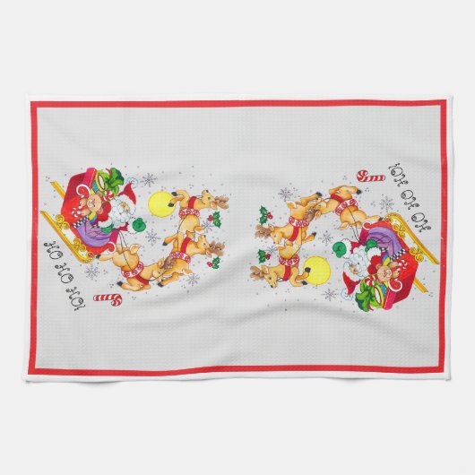 Ho Ho Ho! Kitchen Towels Theedoek (Horizontaal)