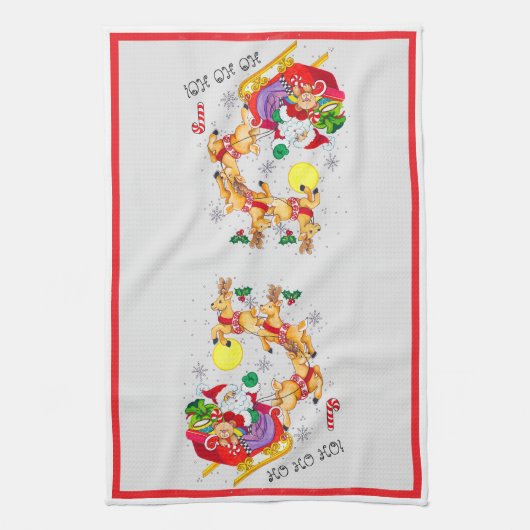 Ho Ho Ho! Kitchen Towels Theedoek (Verticaal)