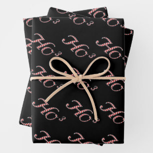 Ho Ho Ho Leuk Kerstfeest Inpakpapier Vel