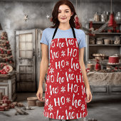 Ho, Ho, Ho Leuk Kerstontwerp Schort