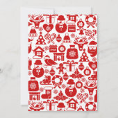 HO HO HO MERRY CHRISTMAS voegt uw fotocollage toe (Achterkant)