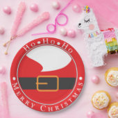 Ho Ho Ho Merry Chritmas Papieren Bordje (Feest)