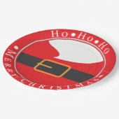 Ho Ho Ho Merry Chritmas Papieren Bordje (Gekanteld)