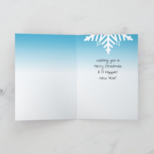 Ho Ho Ho Merry kerstkerstkerstman en Elf in de gev Kaart (Binnen)