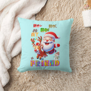 Ho Ho Ho Mijn Beste Vriend Kussen