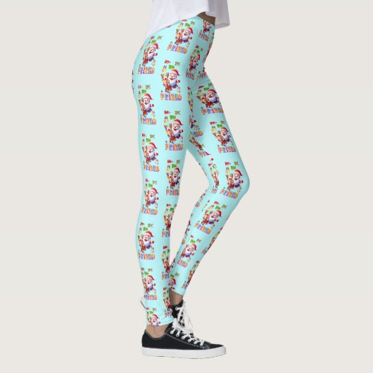 Ho Ho Ho Mijn Beste Vriend Leggings (Rechts)