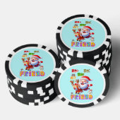 Ho Ho Ho Mijn Beste Vriend Poker Chips (Opstapeling)