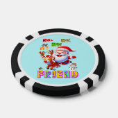 Ho Ho Ho Mijn Beste Vriend Poker Chips (Enkel)