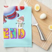 Ho Ho Ho Mijn Beste Vriend Theedoek (Quarter Fold)