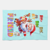 Ho Ho Ho Mijn Beste Vriend Theedoek (Horizontaal)
