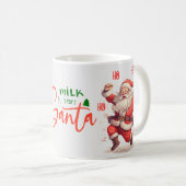 Ho Ho Ho Milk voor Santa Mok (Voorkant rechts)