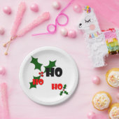 Ho Ho Ho Mistletoe Paper Bord (Feest)