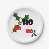 Ho Ho Ho Mistletoe Paper Bord (Voorkant)