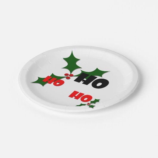 Ho Ho Ho Mistletoe Paper Bord (Gekanteld)