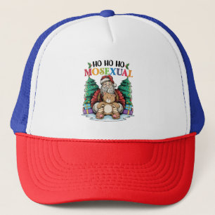Ho Ho Ho Moseksuele Gay Kerstman LGBTQ Gay Kerstmi Trucker Pet